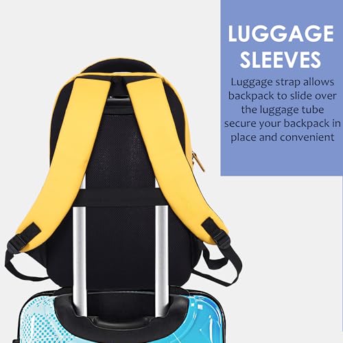 HOT SHOT BAGS VINTAGE SERIES 1396 32L FAUX LEATHER WATER RESISTANT Trolly sleeve LAPTOP BACKPACK|MEN & WOMEN | OFFICE BACKPACK | COLLEGE BACKPACK - Image 5