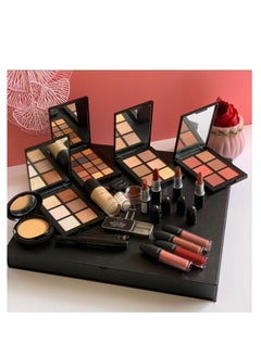 kwk Luxurious 19 Piece Makeup Box Ket for a Stunning and Complete Look  - Image 1