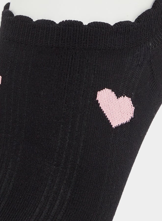 Styli Pack of 3 - Heart Detail Socks - Image 3