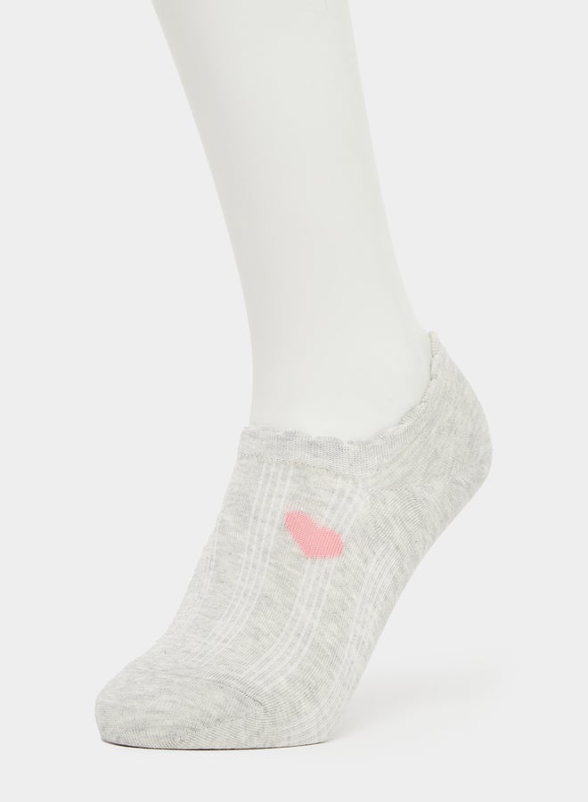 Styli Pack of 3 - Heart Detail Socks - Image 4