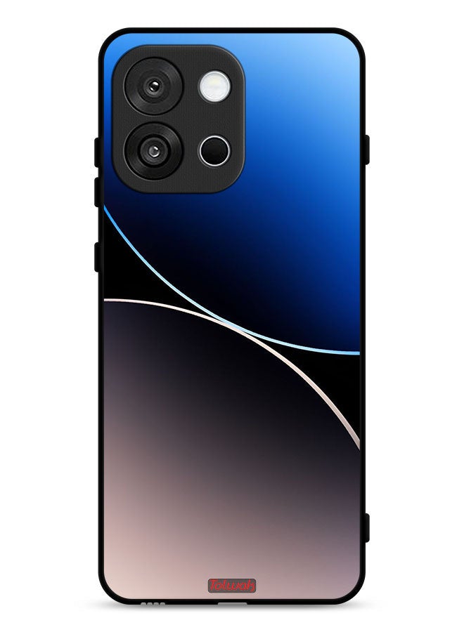 Tolwak OnePlus 13T Protective Case Cover Curve Lines Pattern - Image 1