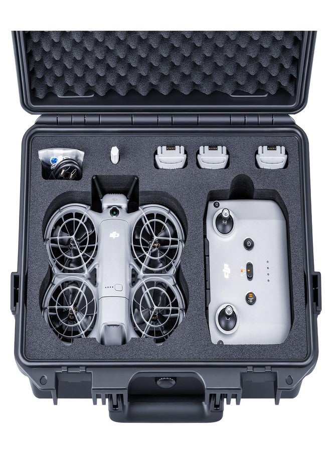 Lykus Titan N200 Waterproof Hard Case for DJI Neo 2 and RC-N3/N2 Controller, Support Up to 7 batteries [CASE ONLY] - Image 1
