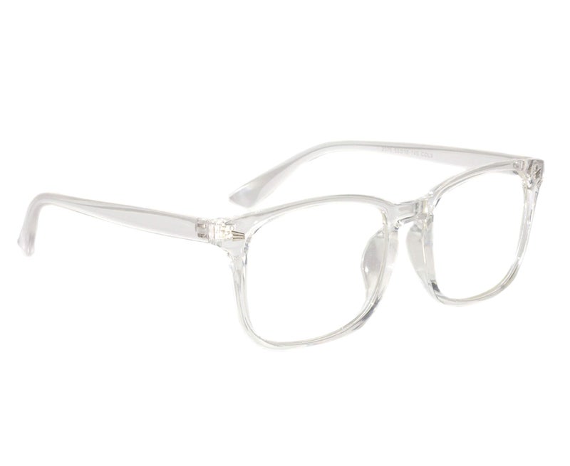 Peter Jones Square Anti-Glare Reading Glasses for Men & Women | Blue Light Blocking UV400 Lenses for Computer & Device Use | Anti-Fatigue, Customizable Prescription (Size Medium/Large, Model AG001) - Image 1