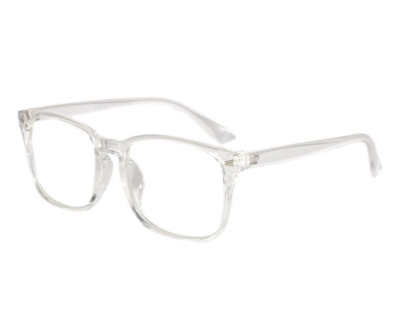Peter Jones Square Anti-Glare Reading Glasses for Men & Women | Blue Light Blocking UV400 Lenses for Computer & Device Use | Anti-Fatigue, Customizable Prescription (Size Medium/Large, Model AG001) - Image 2