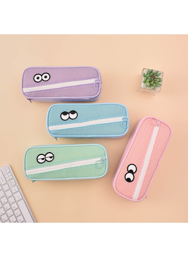 M&G Stationery Pencil Case - "what Are You Looking At" Series Fabric Stationery Box - Image 4