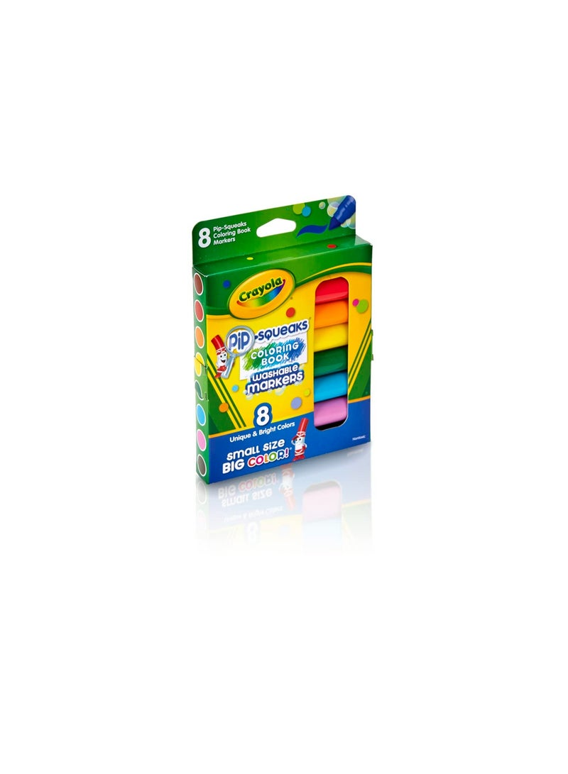 Crayola - Pip-Squeaks Washable Markers | Multi-Color, Pack of 8, Unique & Bright Colors | 3+ Yrs - Image 4
