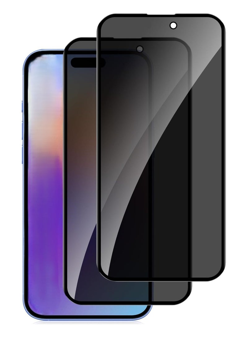Denx Privacy Screen Protector for iPhone 17, Tempered Glass Anti-Spy Bubble Free Case Friendly Easy Installation Film for iPhone 17. - Image 1