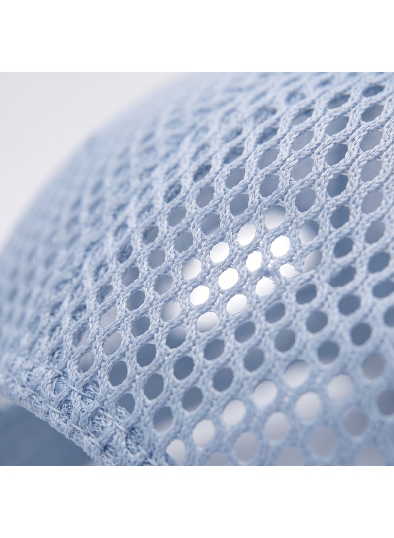 IceZone Light Blue Breathable Mesh Baseball Cap with Adjustable Fit - Image 3