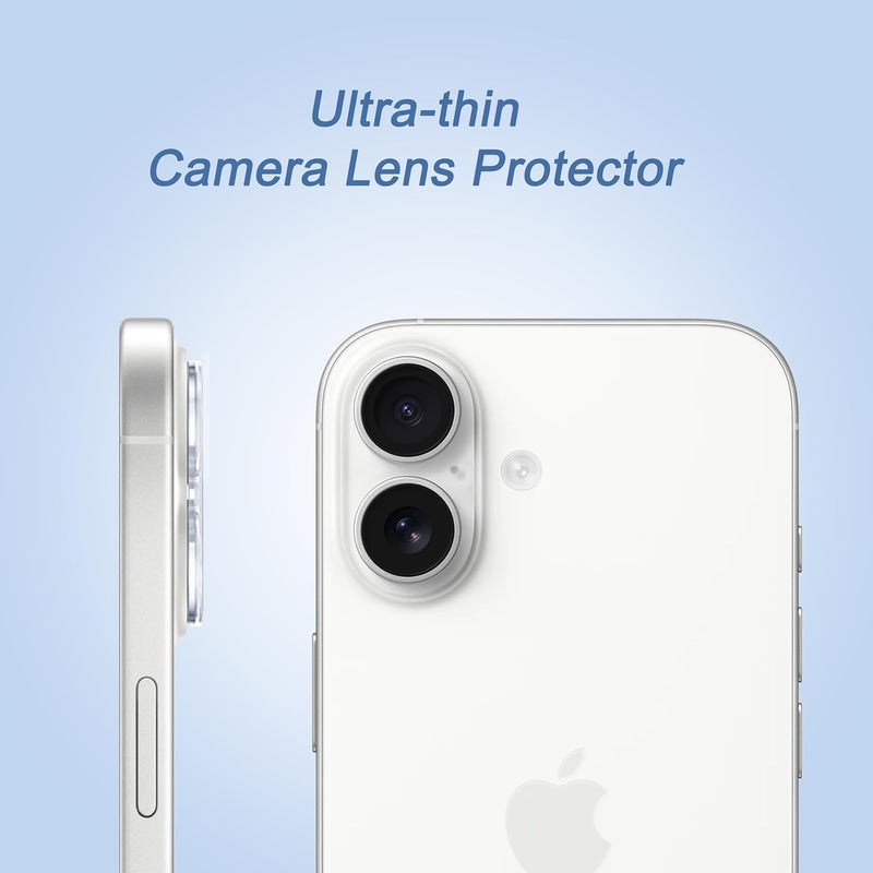 Ailun 3 Pack Screen Protector for iPhone 17 [6.3 inch] + 3 Pack Camera Lens Protector with Installation Frame,Dynamic Island Compatible,Case Friendly Tempered Glass[Not for iPhone 17 Pro/Pro Max/Air] - Image 4