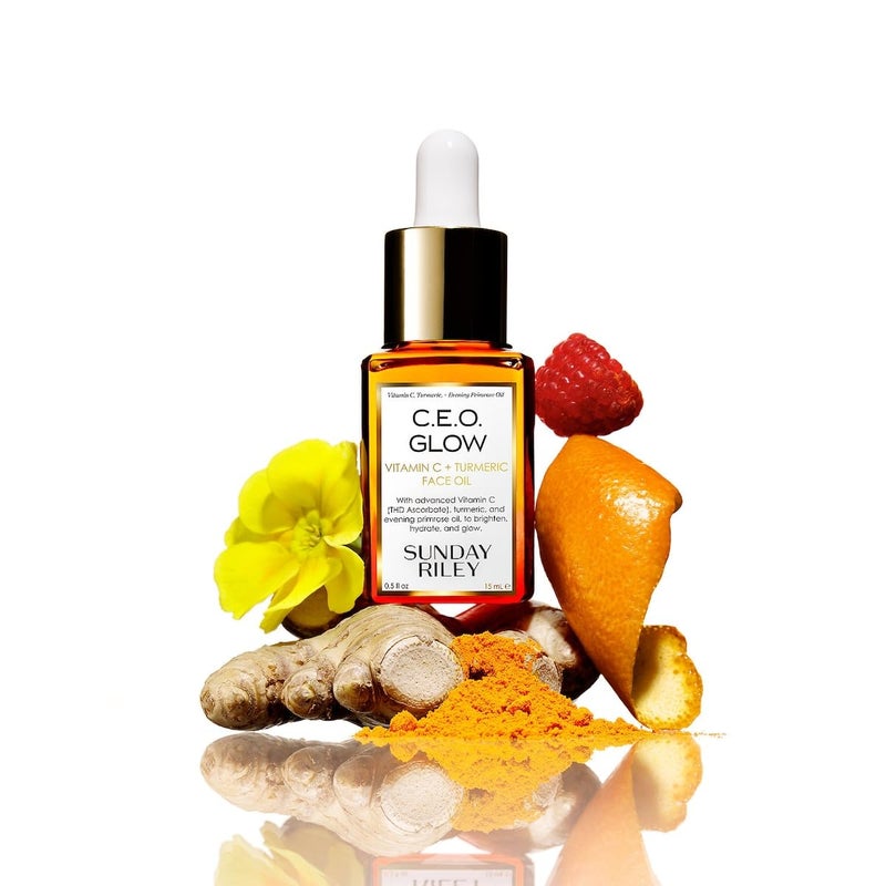 Sunday Riley C.E.O. Glow Vitamin C Turmeric Face Oil, 1.18 Fl Oz - Image 4