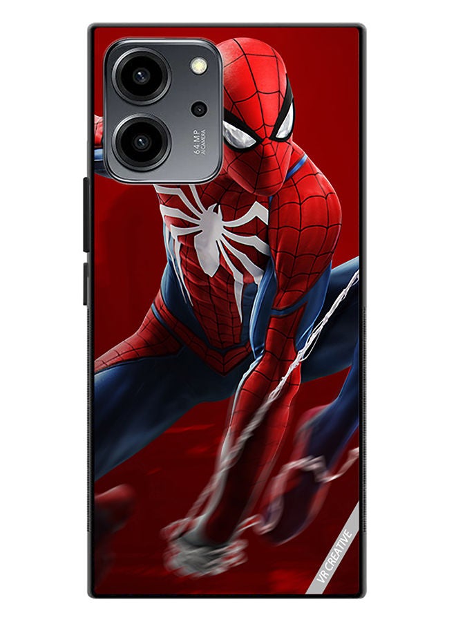 VR CREATIVE Protective Case Cover For Honor 80 SE Spiderman Design Multicolour - Image 1