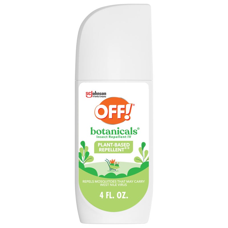 OFF! Botanicals Insect Repellent, Bug Spray & Mosquito Repellent, 4 Oz - Image 1