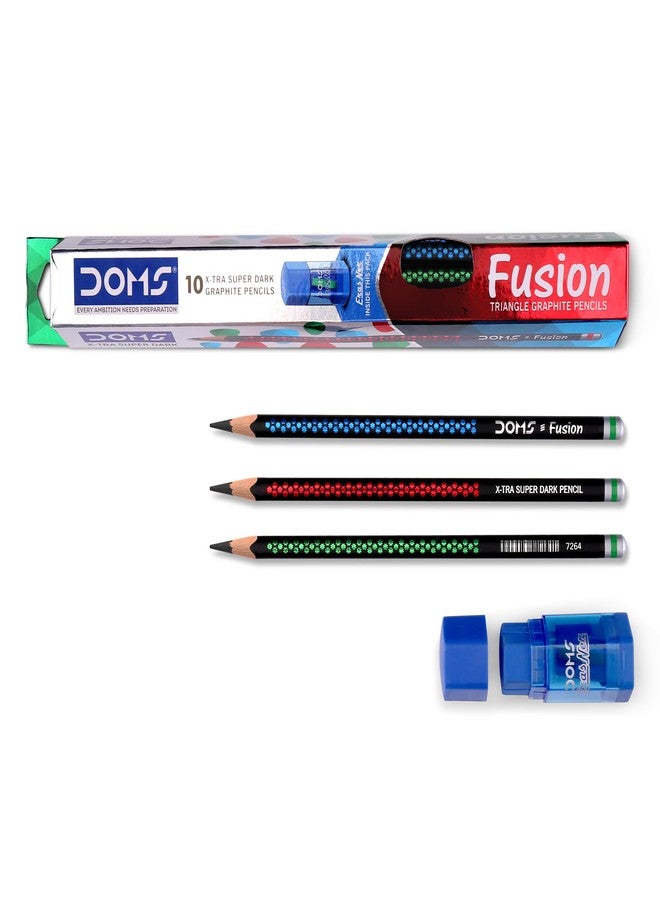 دومس عبوة أقلام DOMS Fusion مكونة من 10 أقلام - Image 1