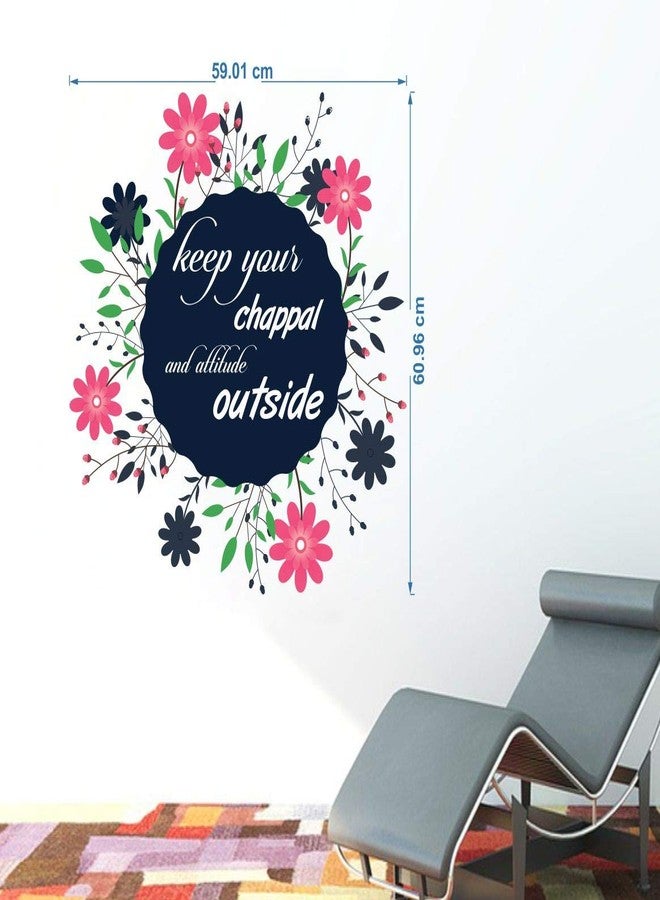 Walltech Combo of 4 Wall Sticker Bird case with Key-(122 x 70 cms) | Baby Panda-(120 x 95 cms) | Keep Your Chappal-(59 x60 cms) | Jungle-(150 x 120 cms) - Material Vinyl - Image 4