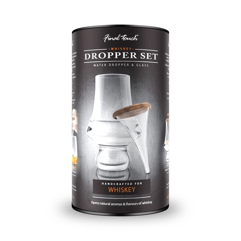 Final Touch Whiskey Dropper Set - Water Dropper & Glass - Image 4