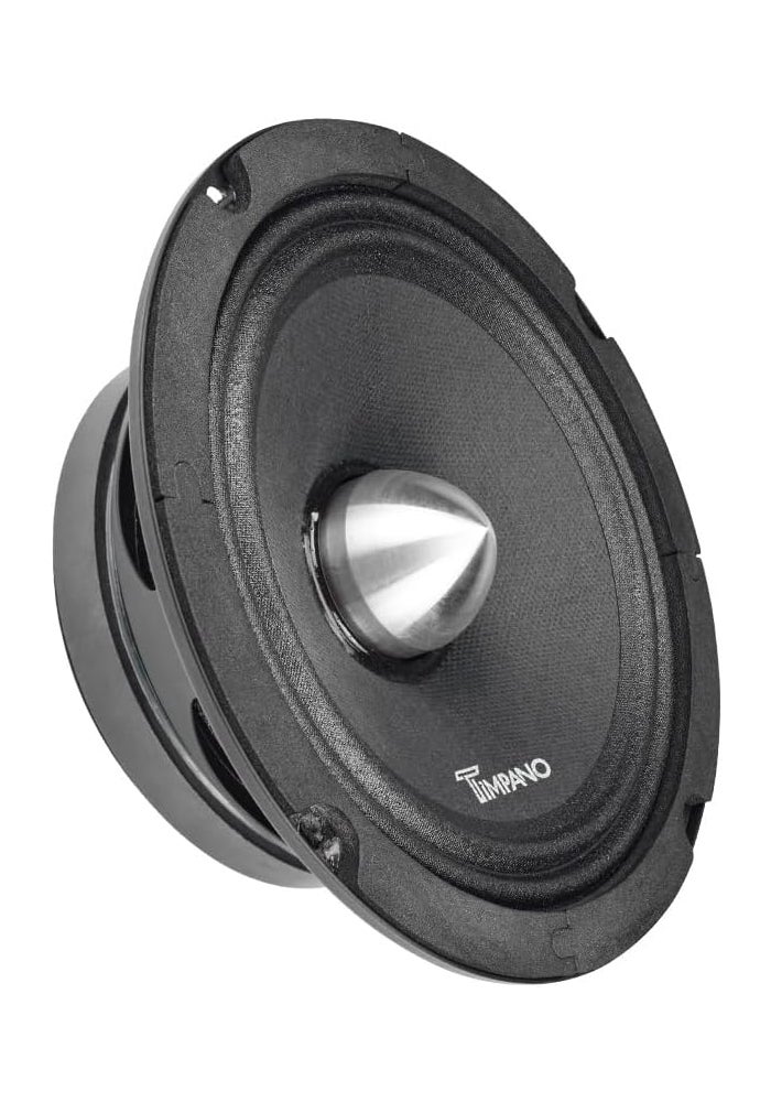 Timpano 6.5 Inch Midrange Speaker TPT-MR6-4 Bullet 500 Watts, 4 Ohm, Shallow PRO Audio Loudspeaker - Image 1
