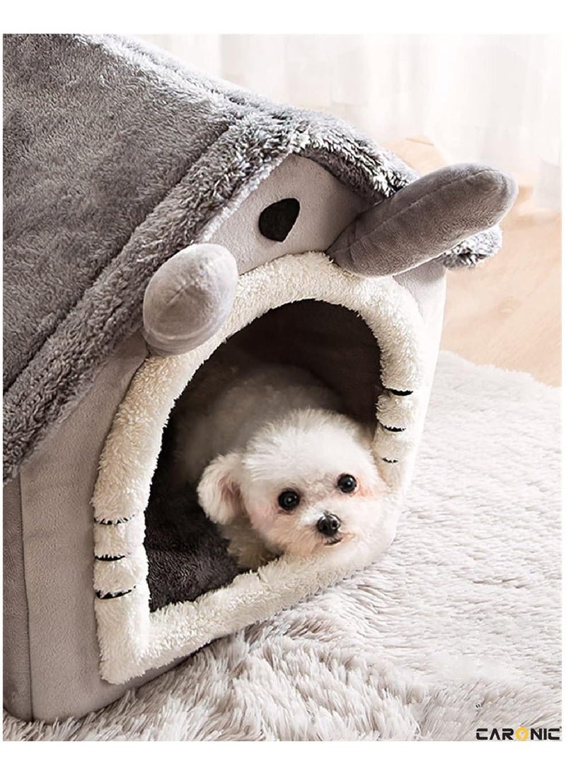 CARONIC Home Pet Bed For Cats And Small Dogs Bed Removable Washable For Indoor And Outdoor Pets Sleeping Cozy  - Image 4