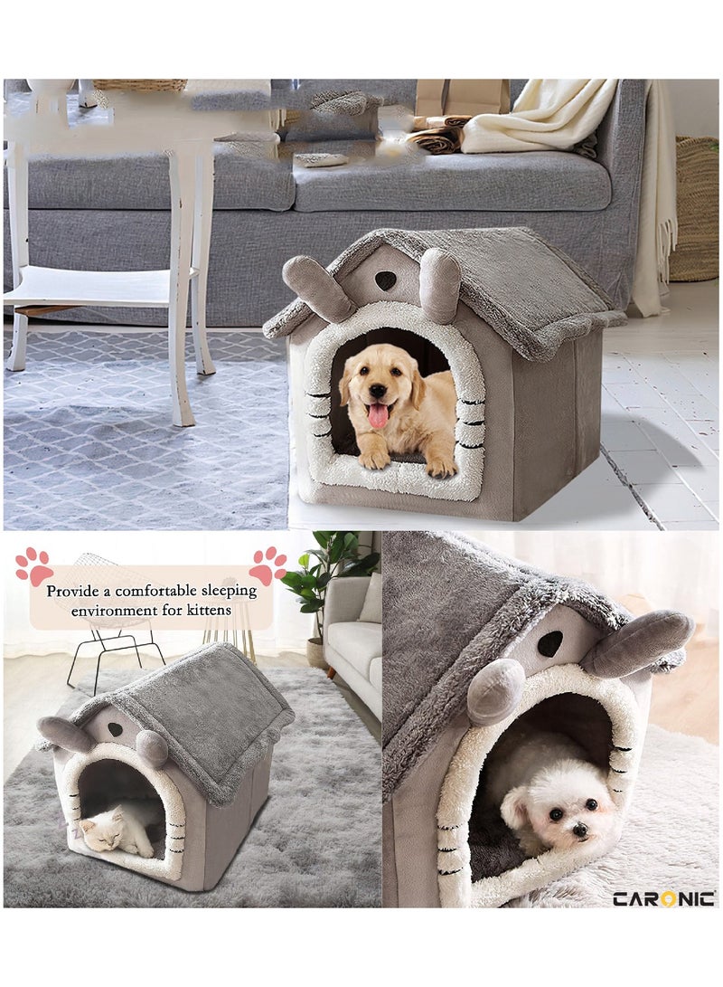 Home Pet Bed For Cats And Small Dogs Bed Removable Washable For Indoor And Outdoor Pets Sleeping Cozy