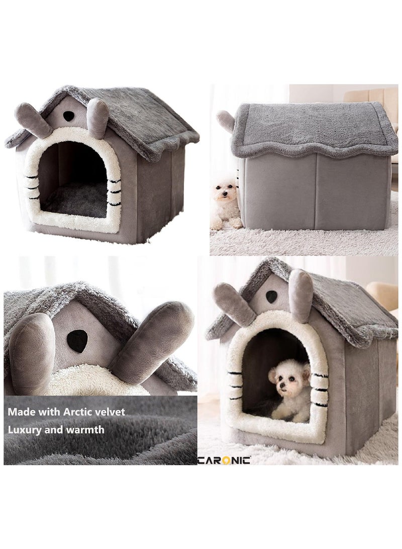 Home Pet Bed For Cats And Small Dogs Bed Removable Washable For Indoor And Outdoor Pets Sleeping Cozy