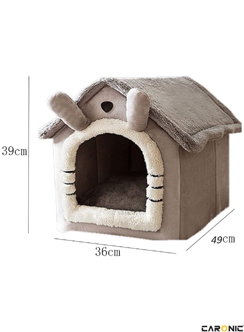 Home Pet Bed For Cats And Small Dogs Bed Removable Washable For Indoor And Outdoor Pets Sleeping Cozy