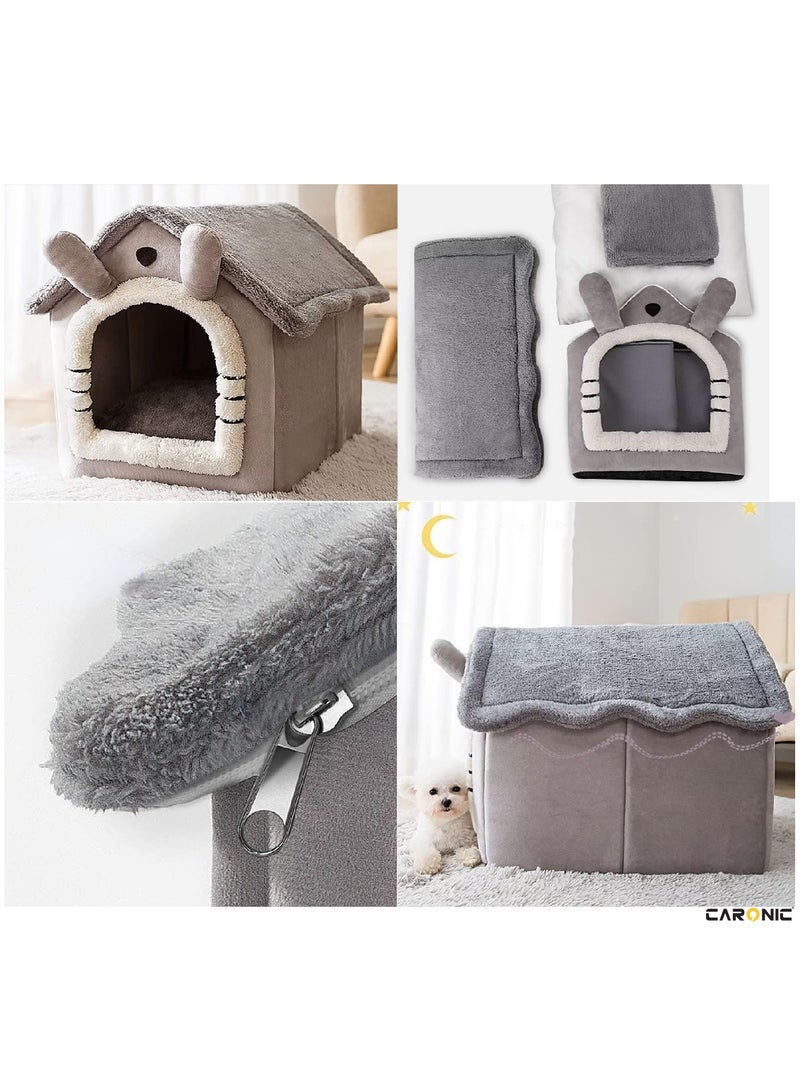Home Pet Bed For Cats And Small Dogs Bed Removable Washable For Indoor And Outdoor Pets Sleeping Cozy