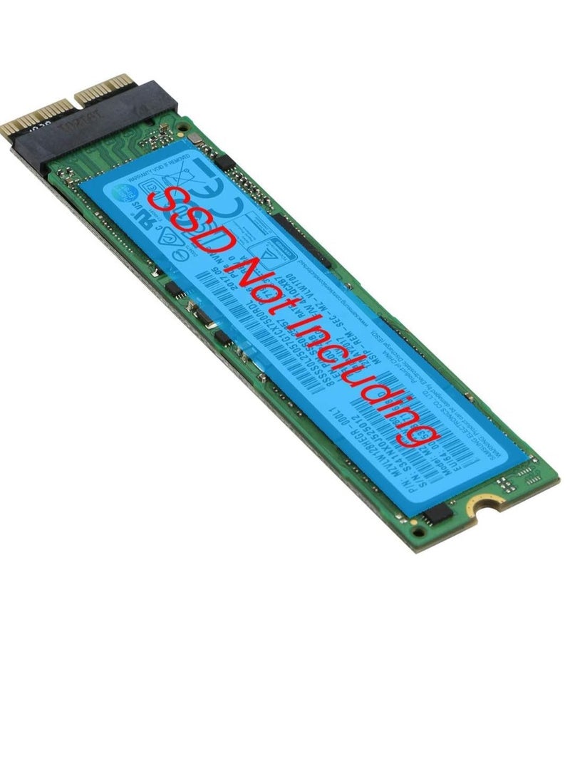 Atzin M.2 NVMe SSD to 12+16 Pin Upgrade Adapter for MacBook Air (2013-2017 Year) A1465 A1466 and Mac Pro (Late 2013-2015 Year) (EPL-404HS-2pcs) - Image 3