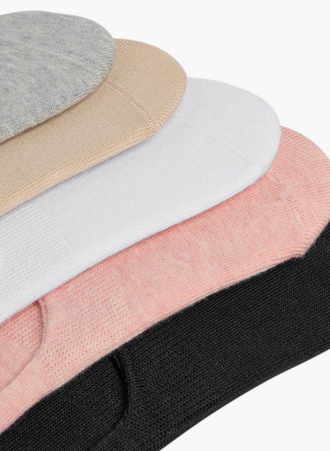 Flora Bella By Shoexpress Pack Of 5 No Show Socks - Image 3