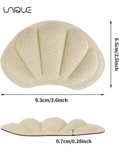 Unique Heel Grips Liner Cushions Insole,12 Pieces Shoes Insert Pads for Loose Too Big Shoes Prevent Rubbing Blisters Slip Filler Improve Shoe Fit and Comfort for Men Women  - Image 3