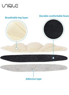 Unique Heel Grips Liner Cushions Insole,12 Pieces Shoes Insert Pads for Loose Too Big Shoes Prevent Rubbing Blisters Slip Filler Improve Shoe Fit and Comfort for Men Women  - Image 4