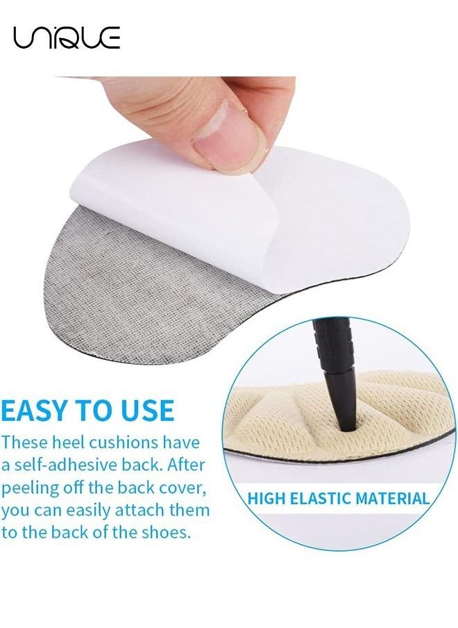 Unique Heel Grips Liner Cushions Insole,12 Pieces Shoes Insert Pads for Loose Too Big Shoes Prevent Rubbing Blisters Slip Filler Improve Shoe Fit and Comfort for Men Women  - Image 5