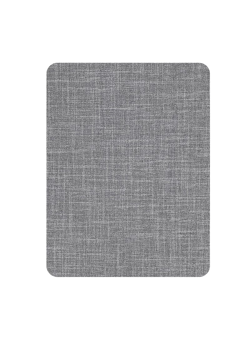 KING MOUNTAIN Fine Linen Repair Patches SelfAdhesive Linen Fabric Patches 8X11 inch Extra Size Multi Color Can be Used for Linen Sofa Repair and Linen Clothes Repair8 x 11Medium Grey 20 
