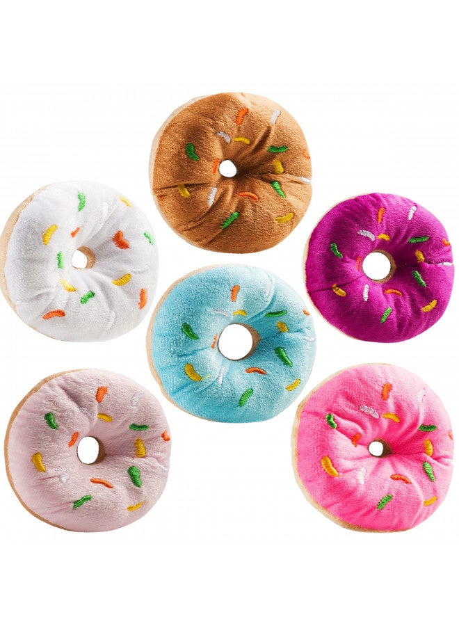 Bedwina Plush Donuts with Sprinkles - (Pack of 12) 1 Dozen Stuffed Donut Pillow Toy Party Favors, Donut Party Supplies Decorations and Stocking Stuffers for Kids - Image 3