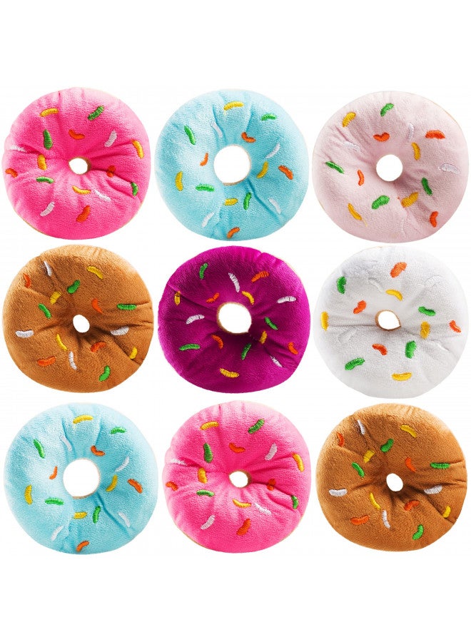 Bedwina Plush Donuts with Sprinkles - (Pack of 12) 1 Dozen Stuffed Donut Pillow Toy Party Favors, Donut Party Supplies Decorations and Stocking Stuffers for Kids - Image 2