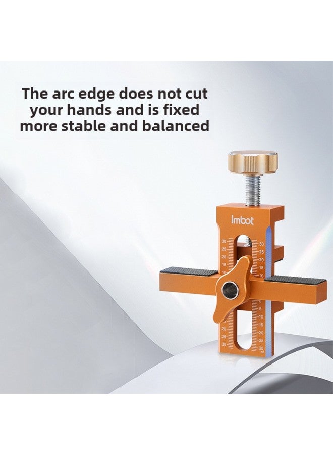 Imbot Cabinet Door Installation Assistant Aluminum Alloy Widened Thickened Multifunctional Installation Fixture Hanging Cabinet Installation Artifact-Specification Model:Second Generation Cabinet Door Assistive - Image 5