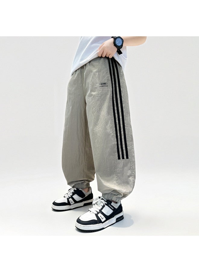 Bumblebee Boys' Pants Summer 2025 New Collection, Lightweight & Breathable Mosquito-proof Casual Trousers For Big Kids - Image 3