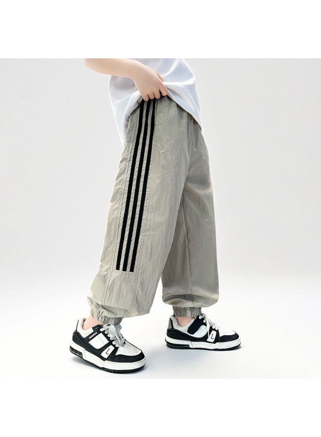 Bumblebee Boys' Pants Summer 2025 New Collection, Lightweight & Breathable Mosquito-proof Casual Trousers For Big Kids - Image 4
