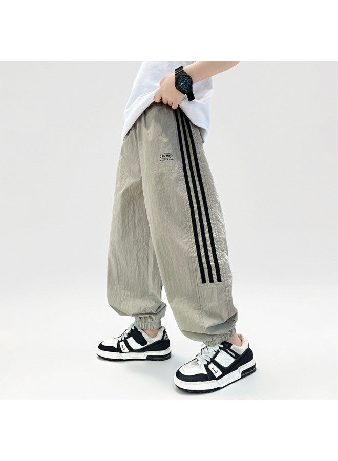 Bumblebee Boys' Pants Summer 2025 New Collection, Lightweight & Breathable Mosquito-proof Casual Trousers For Big Kids - Image 2