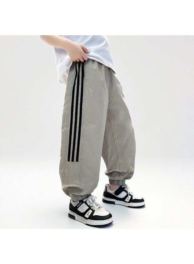 Bumblebee Boys' Pants Summer 2025 New Collection, Lightweight & Breathable Mosquito-proof Casual Trousers For Big Kids - Image 5
