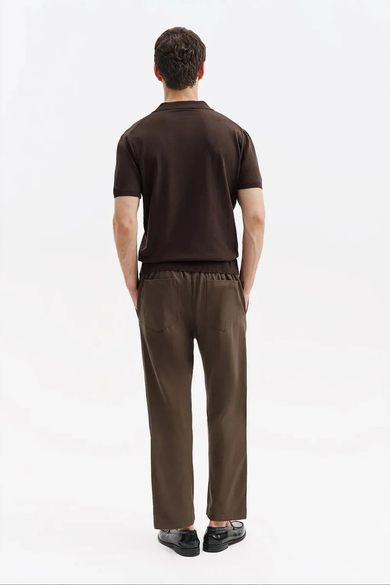 Giesto Coffee Brown GIESTO Men's Suit Pants for Men | Best Price UAE
