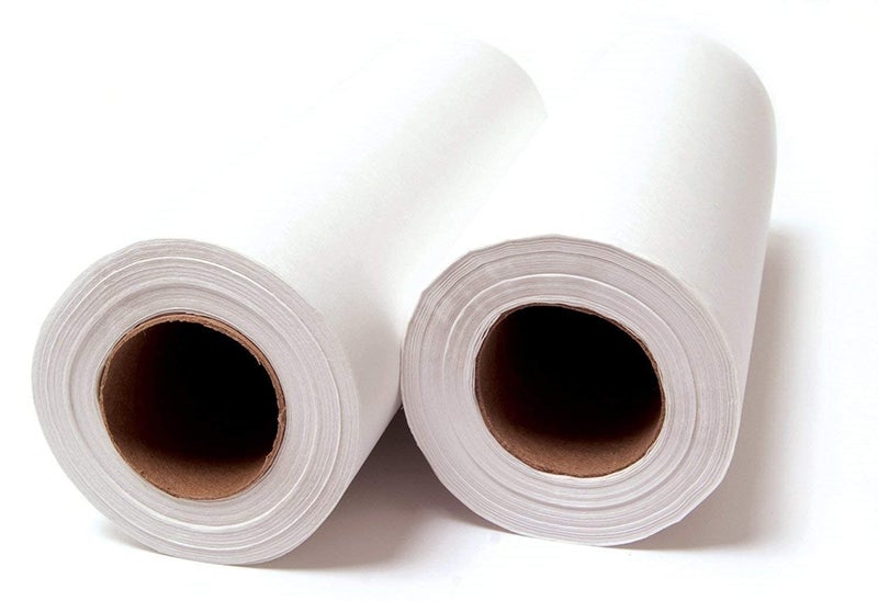 Tidi 508 Avalon Single-Use Chiropractic Headrest Paper Roll, White, 8.5” x 225’ (Pack of 25) ― Premium Smooth Paper ― Hygienic Barrier ― for Chiropractic Offices & More ― Medical Supplies - Image 1