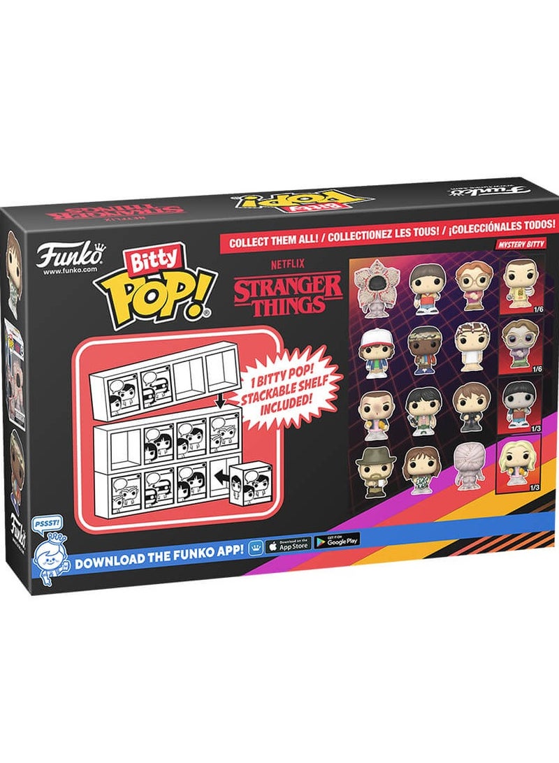 Funko Bitty Pop! Tv Series: Stranger Things - Dustin 4-Pack - Image 3