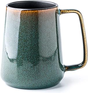 Ceraozmus Large Ceramics Coffee Mugs,24 OZ,Large Handle Design,Extra Large Tea and Coffee Cup for Office and - Image 1