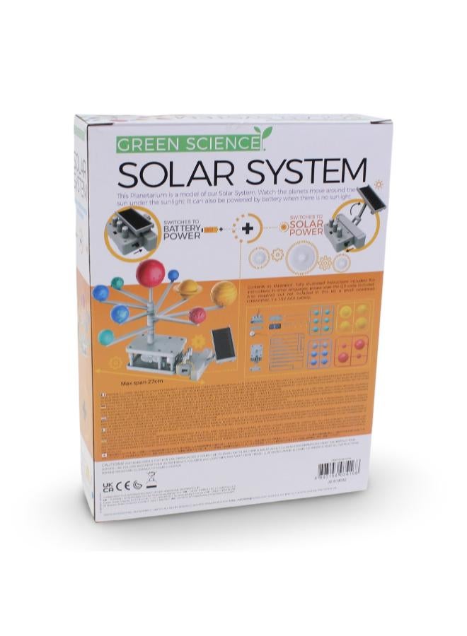 4M Green Science Solar System Motorized Model Kit - Image 2