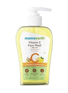 Mamaearth Vitamin C Face Wash with Vitamin C and Turmeric for Skin Illumination - 250ml  - Image 1