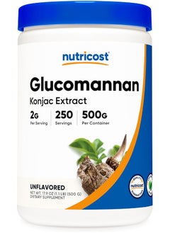 Nutricost Glucomannan Powder 500 Grams  - Image 1