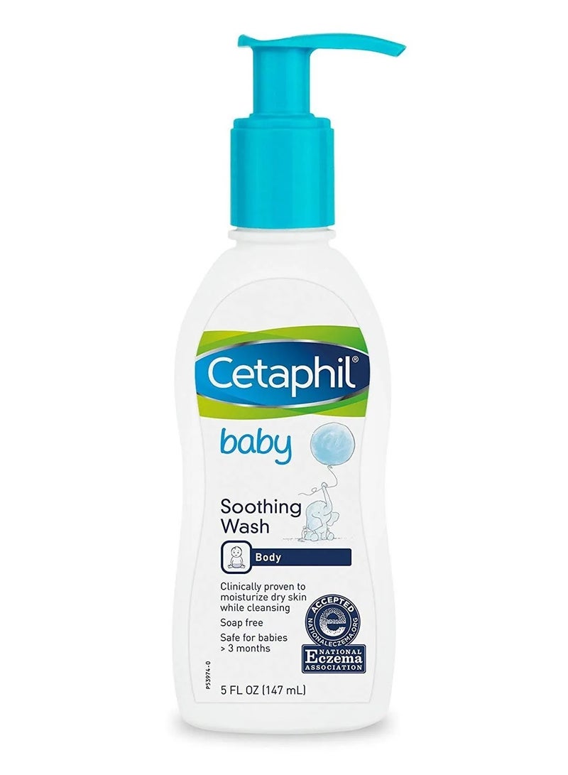 سيتافيل غسول الجسم سيتافيل للأطفال، غسول مهدئ كريمي ولطيف للبشرة الجافة والحساسة 147 مل - Image 1