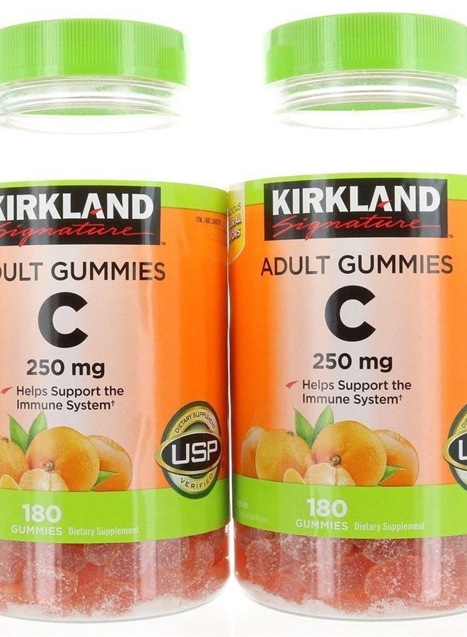 Kirkland Signature Vitamin C 250 mg., 360 Adult Gummies  - Image 1