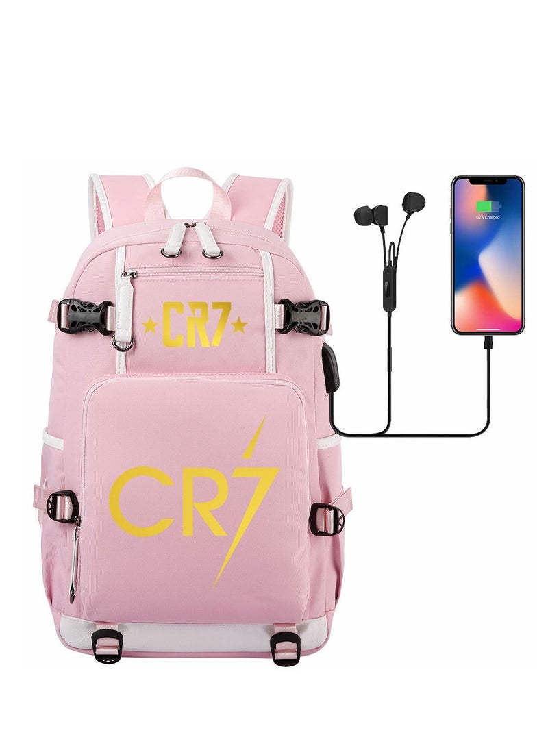 CR7 New Printed Backpack
