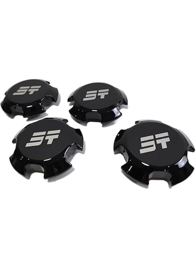 Generic For Jetour Traveller T2 Black Wheel Hub Cover Wheel Hub Cover Replacement Parts Covers Tires Parts Auto Car Accessories (Bright Black)  - Image 2