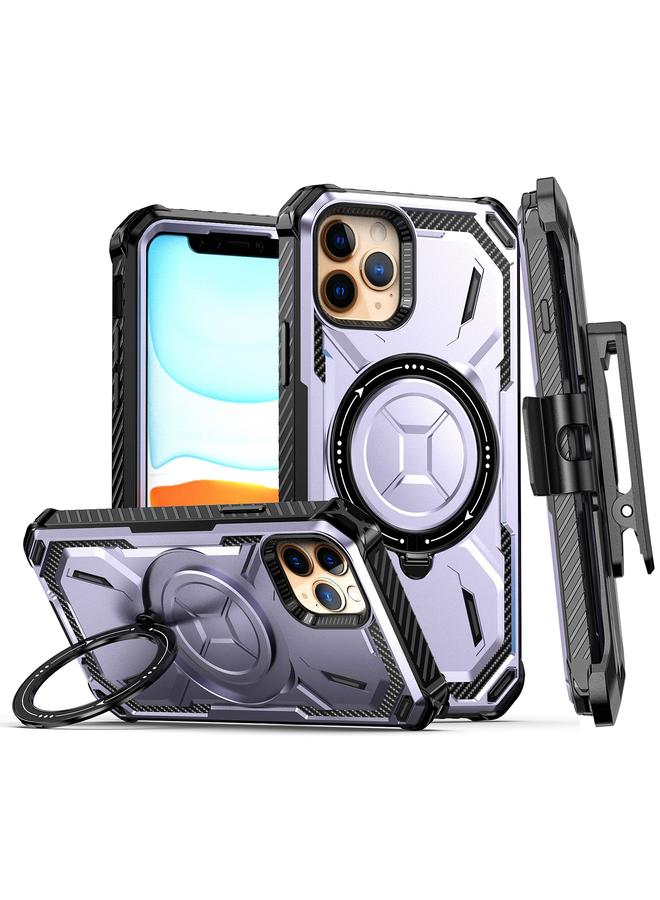 اس-توب حافظة لهاتف iPhone 13 Armor Series حامل هاتف مع مشبك خلفي - Image 1